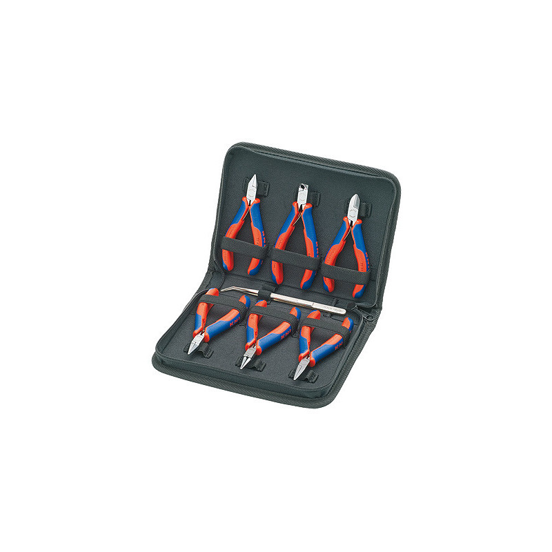 Knipex 00 20 16 set di strumenti meccanici 7 strumenti Knipex 00 20 16 set di strumenti meccanici 7 strumenti