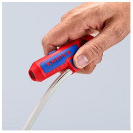 Knipex ErgoStrip pinza spellacavi Blu, Rosso
