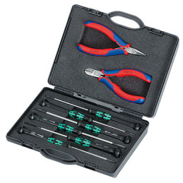 Knipex 00 20 18 set di strumenti meccanici 8 strumenti