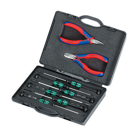 Knipex 00 20 18 set di strumenti meccanici 8 strumenti