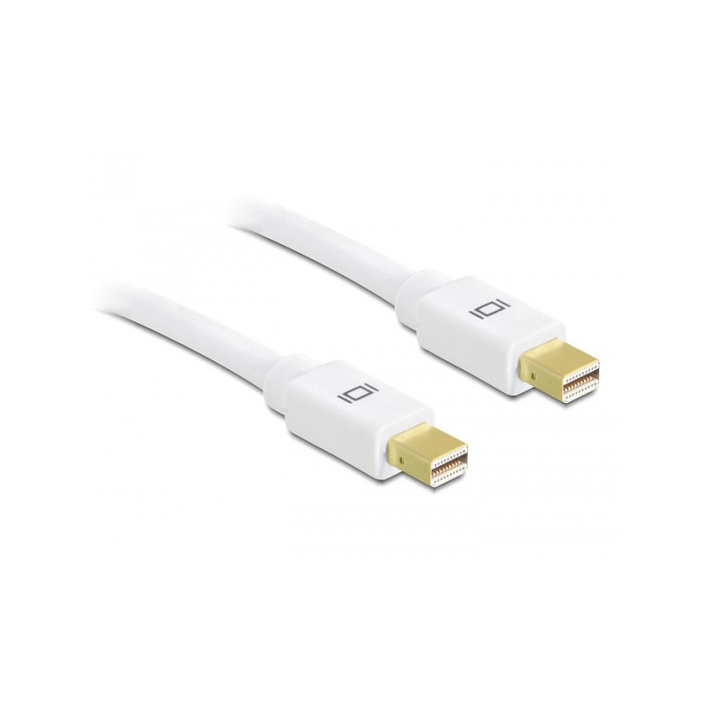 DeLOCK 1.5m Displayport mini M M 1,5 m mini DisplayPort Bianco DeLOCK 1.5m Displayport mini M M 1,5 m mini DisplayPort Bianco