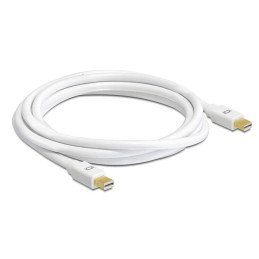 DeLOCK 82794 cavo DisplayPort 1 m Bianco
