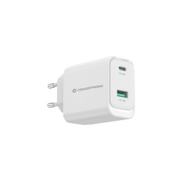 Conceptronic ALTHEA20W45 Caricabatterie per dispositivi mobili Universale Bianco AC Ricarica rapida Interno