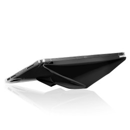 STM Opp 27,9 cm (11") Custodia a libro Nero, Trasparente