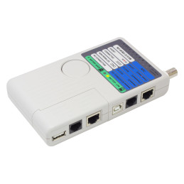 Alcasa GC-N0097 tester per cavo di rete Tester per cavi UTP STP Grigio