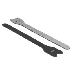 DeLOCK 18264 fascetta Nylon Grigio 10 pz