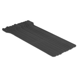 DeLOCK 18264 fascetta Nylon Grigio 10 pz