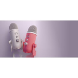 Blue Microphones Yeti Aurora Collection Rosa Microfono da tavolo