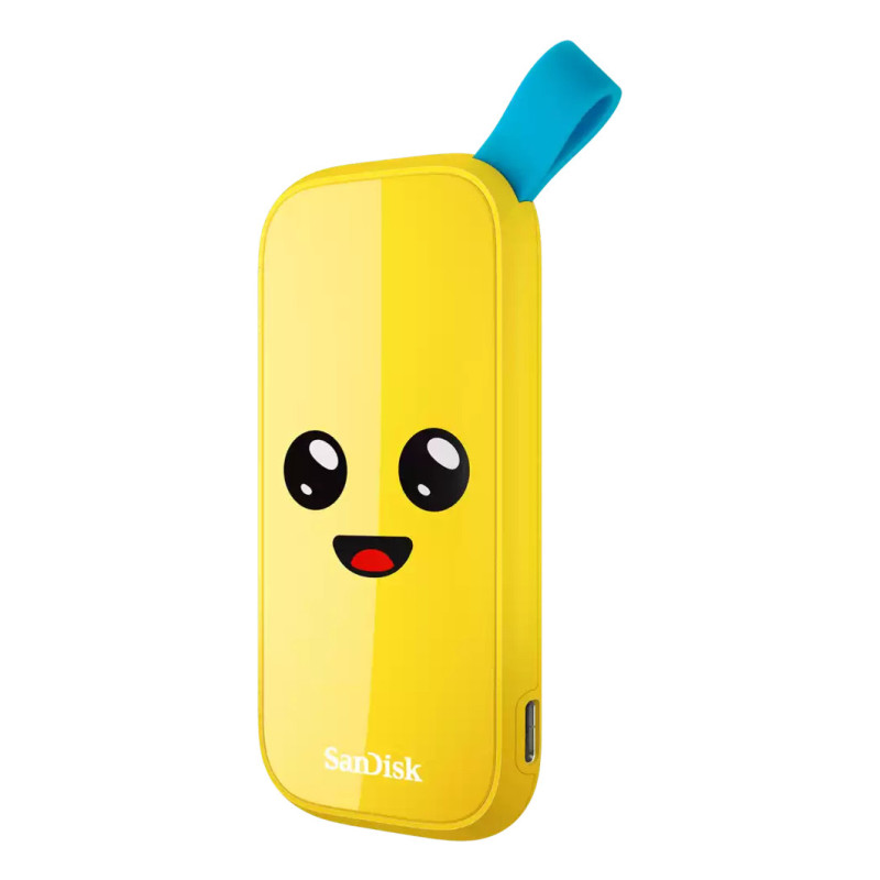 SanDisk SDSSDE30-2T00-G25F unità esterna a stato solido 2 TB USB tipo-C 3.2 Gen 2 (3.1 Gen 2) Giallo SanDisk SDSSDE30-2T00-G25F unità esterna a stato solido 2 TB USB tipo-C 3.2 Gen 2 (3.1 Gen 2) Giallo