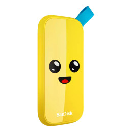 SanDisk SDSSDE30-2T00-G25F unità esterna a stato solido 2 TB USB tipo-C 3.2 Gen 2 (3.1 Gen 2) Giallo