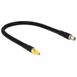 DeLOCK 0.4m RP-SMA RP-SMA cavo coassiale 0,4 m Nero