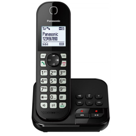 Panasonic KX-TGC460GB Telefono DECT Identificatore di chiamata Nero