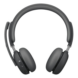 Logitech Zone Wireless 2 Auricolare Con cavo e senza cavo A Padiglione Ufficio USB tipo-C Bluetooth Grafite