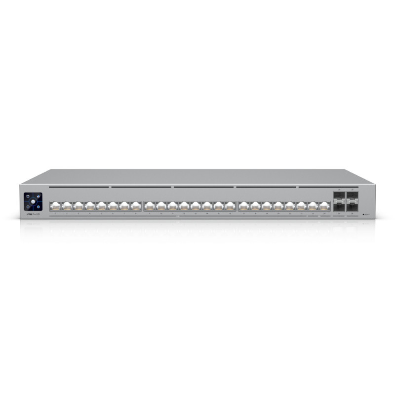 Ubiquiti UniFi Pro HD 24 Gestito L2 L3 2.5G Ethernet (100 1000 2500) 1U Grigio Ubiquiti UniFi Pro HD 24 Gestito L2 L3 2.5G Ethernet (100 1000 2500) 1U Grigio
