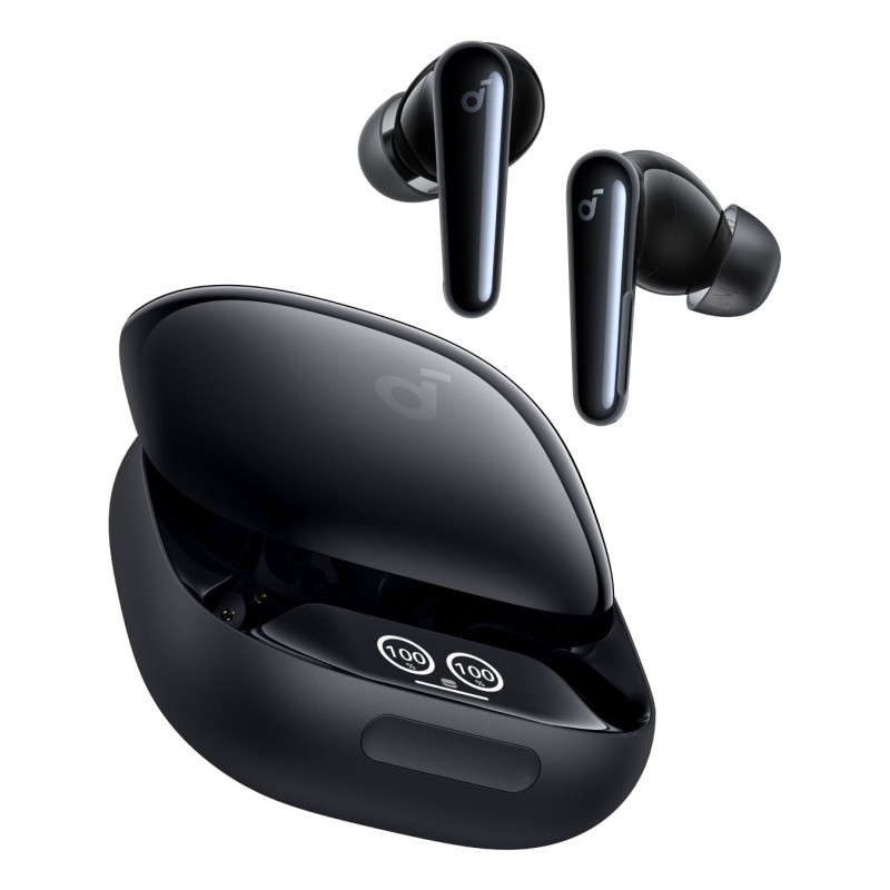 Anker Liberty 4 Pro Auricolare True Wireless Stereo (TWS) In-ear Chiamate Musica Sport Tutti i giorni USB tipo-C Bluetooth Nero