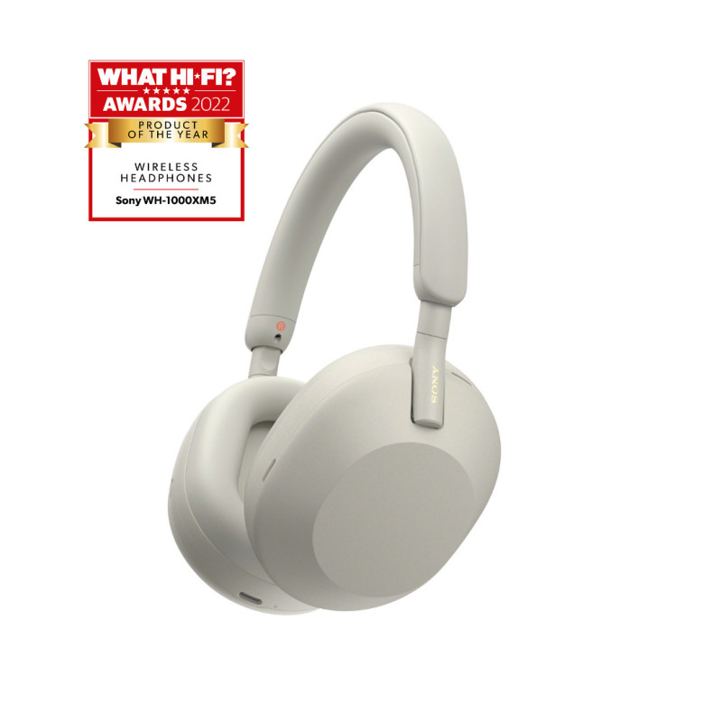 Sony WH-1000XM5 Cuffie Wireless con Noise Cancelling - Batteria fino a 30 ore - Around-ear - Con Alexa e Google Assistant - Con Sony WH-1000XM5 Cuffie Wireless con Noise Cancelling - Batteria fino a 30 ore - Around-ear - Con Alexa e Google Assistant - Con