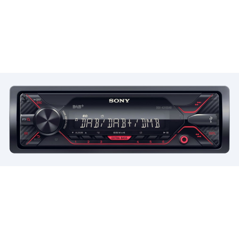 Sony DSX-A310DAB Nero, Rosso 220 W Sony DSX-A310DAB Nero, Rosso 220 W