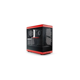 HYTE Y40 Midi Tower Nero, Rosso