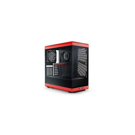 HYTE Y40 Midi Tower Nero, Rosso