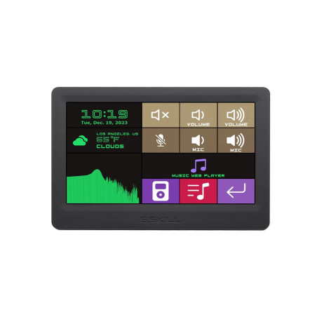 G.Skill GD-A7PCCSK-WGD visualizzatore di messaggi 17,8 cm (7") LED 300 cd m² Touch screen
