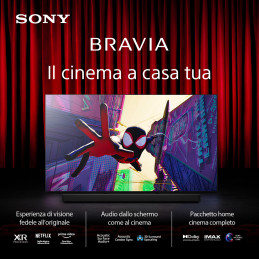 Sony BRAVIA 7 QLED (XR l Mini LED) 85 pollici 4K HDR Google Smart TV (2024) | Gaming menu per PlayStation 5, IMAX Enhanced,