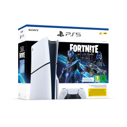 Sony Playstation 5 Slim Fortnite 1 TB Wi-Fi Nero, Bianco