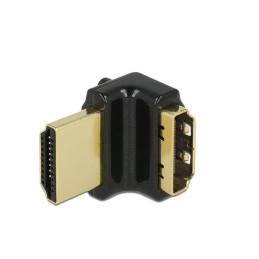 DeLOCK HDMI-A HDMI-A, F M, 90° Nero