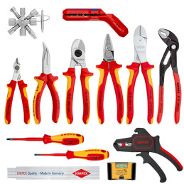 Knipex 00 20 90 V02 set di strumenti meccanici 13 strumenti