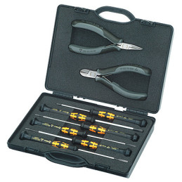 Knipex 00 20 18 ESD set di strumenti meccanici 8 strumenti