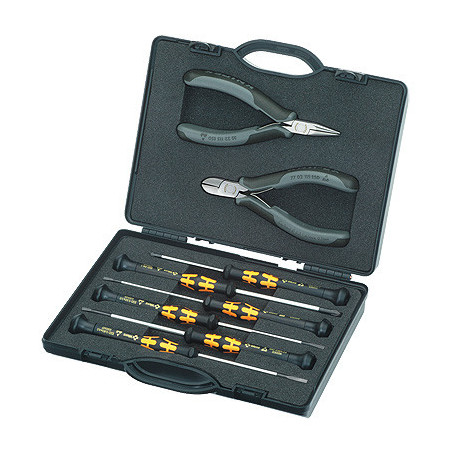 Knipex 00 20 18 ESD set di strumenti meccanici 8 strumenti