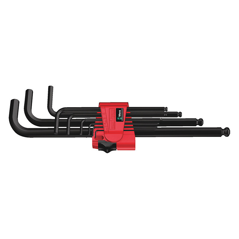 Wera 950 9 Hex-Plus 6 Chiave esagonale a L Metrico 9 pz Wera 950 9 Hex-Plus 6 Chiave esagonale a L Metrico 9 pz