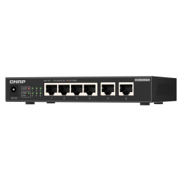 QNAP QSW-2104-2T-R2 switch di rete Non gestito 10G Ethernet (100 1000 10000) Desktop Nero