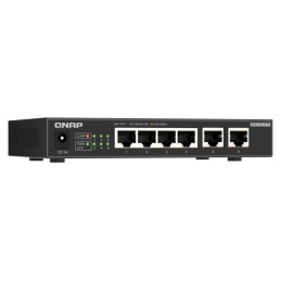 QNAP QSW-2104-2T-R2 switch di rete Non gestito 10G Ethernet (100 1000 10000) Desktop Nero