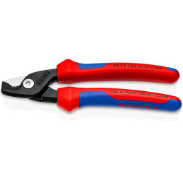 Knipex StepCut Nero, Blu, Rosso Tagliacavo di alimentazione