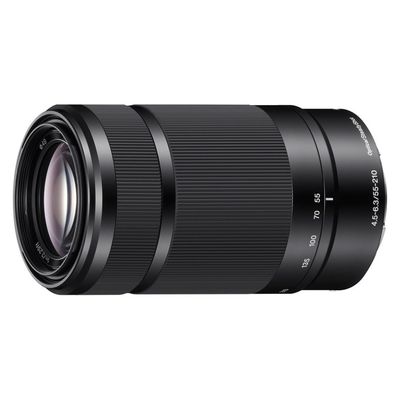 Sony SEL55210 Teleobiettivo con zoom 55-210 mm F4.5-6.3, APS-C, Innesto E, Nero Sony SEL55210 Teleobiettivo con zoom 55-210 mm F4.5-6.3, APS-C, Innesto E, Nero