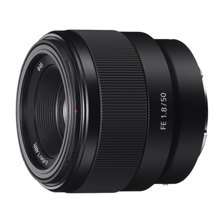 Sony SEL-50F18F Obiettivo a Focale Fissa 50 mm F1.8, Mirrorless Full-Frame, Attacco E, SEL50F18F