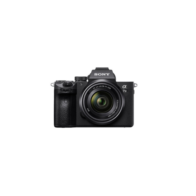 Sony α 7 III + 28-70mm MILC 24,2 MP CMOS 6000 x 4000 Pixel Nero Sony α 7 III + 28-70mm MILC 24,2 MP CMOS 6000 x 4000 Pixel Nero