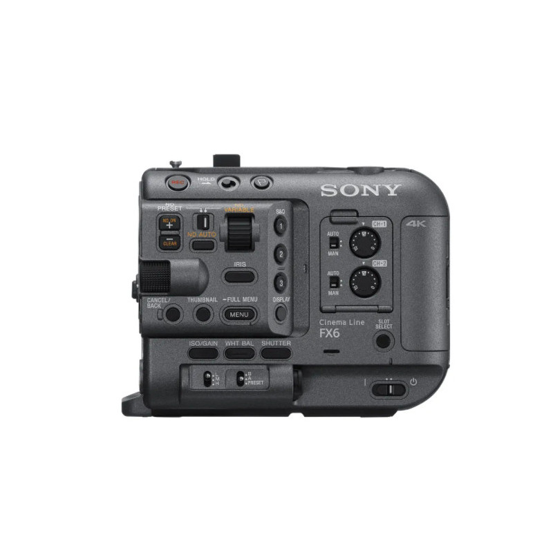 Sony FX6 Videocamera palmare 12,9 MP CMOS 4K Ultra HD Nero Sony FX6 Videocamera palmare 12,9 MP CMOS 4K Ultra HD Nero