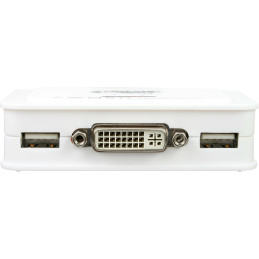 InLine KVM Switch, 2 porte, USB DVI, Audio, all-in-one