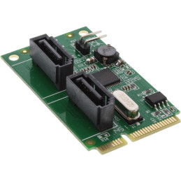 InLine Scheda Mini-PCIe 2.0, 2x SATA 6Gb s, RAID 0,1,SPAN