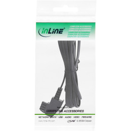 InLine Cavo TAE-F per splitter DSL, da spina TAE-F spina Western 6 2 DEC, 0,5m
