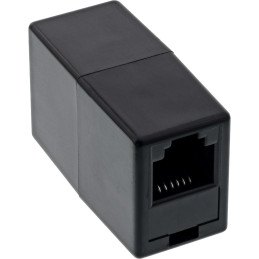 InLine Adattatore telefonico ISDN RJ45 femmina   femmina, accoppiatore