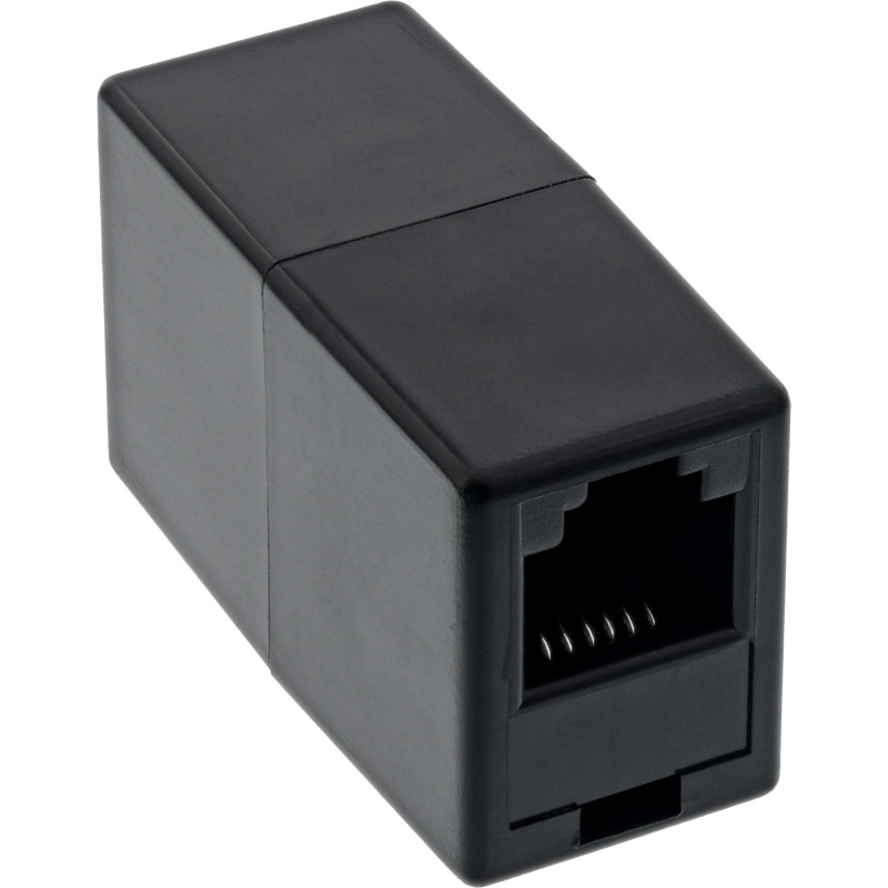 InLine Adattatore telefonico ISDN RJ45 femmina femmina, accoppiatore InLine Adattatore telefonico ISDN RJ45 femmina femmina, accoppiatore