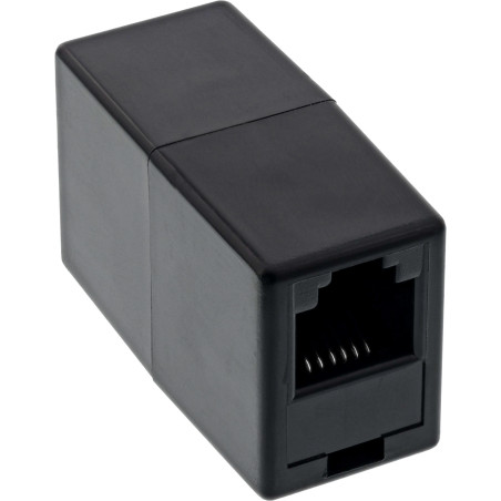 InLine Adattatore telefonico ISDN RJ45 femmina   femmina, accoppiatore