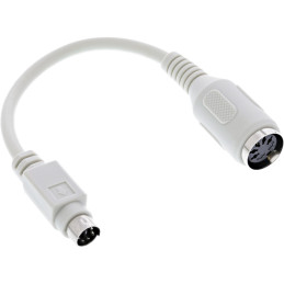 InLine InLineCavo adattatore per tastiera F DIN a 5 poli per M PS 2, 10 cm