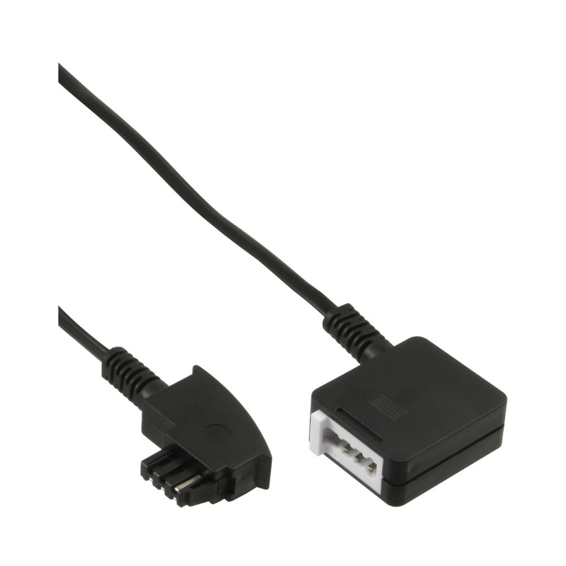 InLine Cavo prolunga telefonico TAE-N maschio a TAE-N femmina, 10m InLine Cavo prolunga telefonico TAE-N maschio a TAE-N femmina, 10m