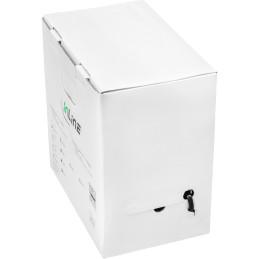 InLine Matassa Cavo Cat.7a, S FTP(PiMF), 1200MHz, halogenfree, nero, PE, 50m