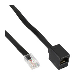 InLine Cavo ISDN, RJ45 8P 8C maschio femmina, configurazione a 8pin 1 1, 5m