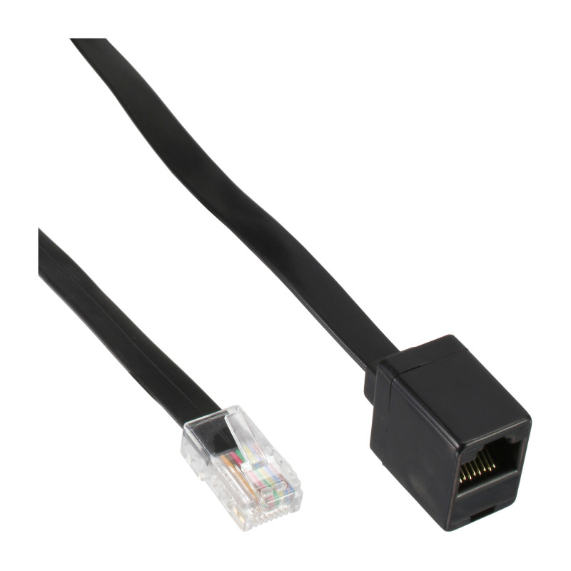 InLine Cavo ISDN, RJ45 8P 8C maschio femmina, configurazione a 8pin 1 1, 5m InLine Cavo ISDN, RJ45 8P 8C maschio femmina, configurazione a 8pin 1 1, 5m