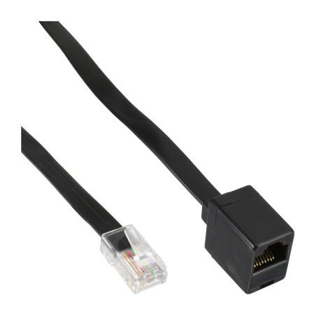 InLine Cavo ISDN, RJ45 8P 8C maschio femmina, configurazione a 8pin 1 1, 5m